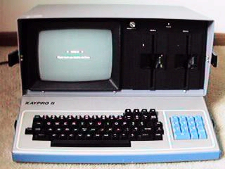 Front view of Kaypro 2