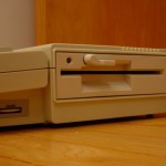 View of floppy drive on Laser 128 EX/2